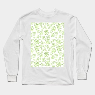 Roses pattern Long Sleeve T-Shirt